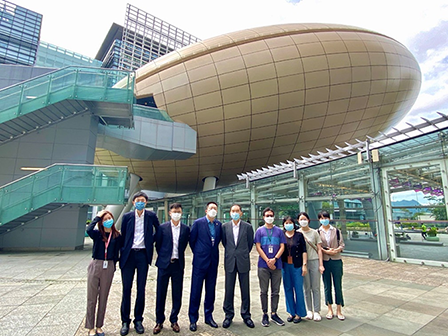Vice President of City University of Hong Kong Visits ZSHK